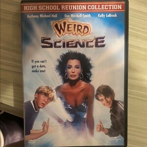 Universal Blue and Red DVD Weird Science
